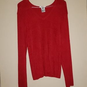 Talbots Long Sleeve Red Sweater